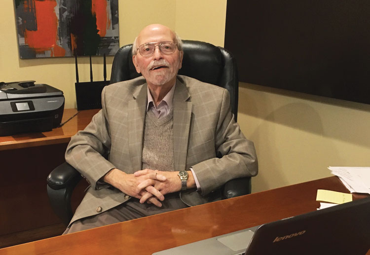 Bob Tiell working with client image